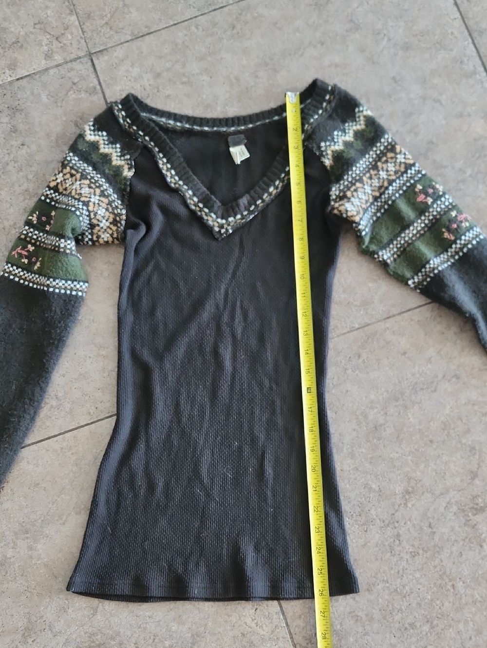 We The Free..Waffle Knit Top - Picture 5 of 9